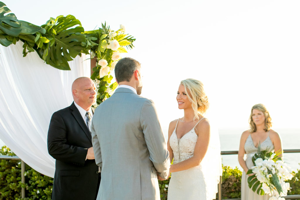 Tropical Laguna Beach Wedding