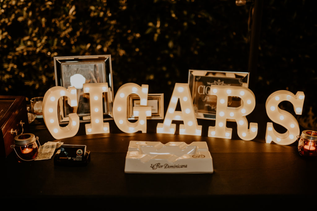 Cigar Rolling at Wedding - The Harper Costa Mesa