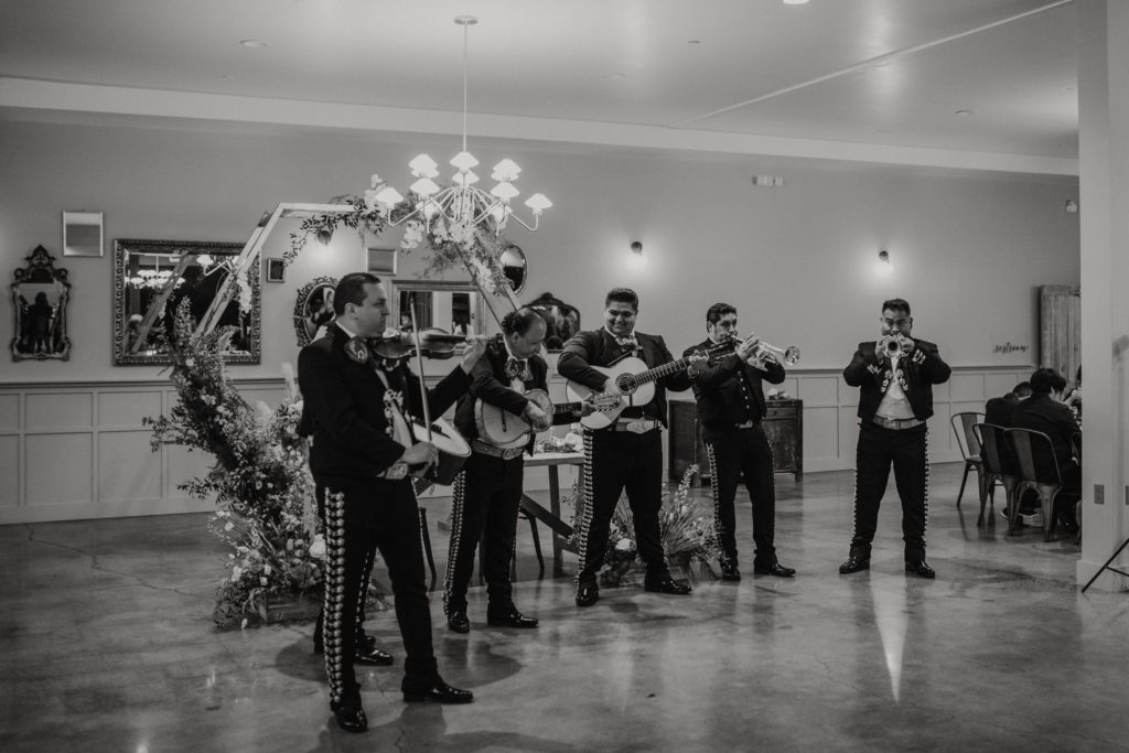 Mariachi Band playing for Wedding