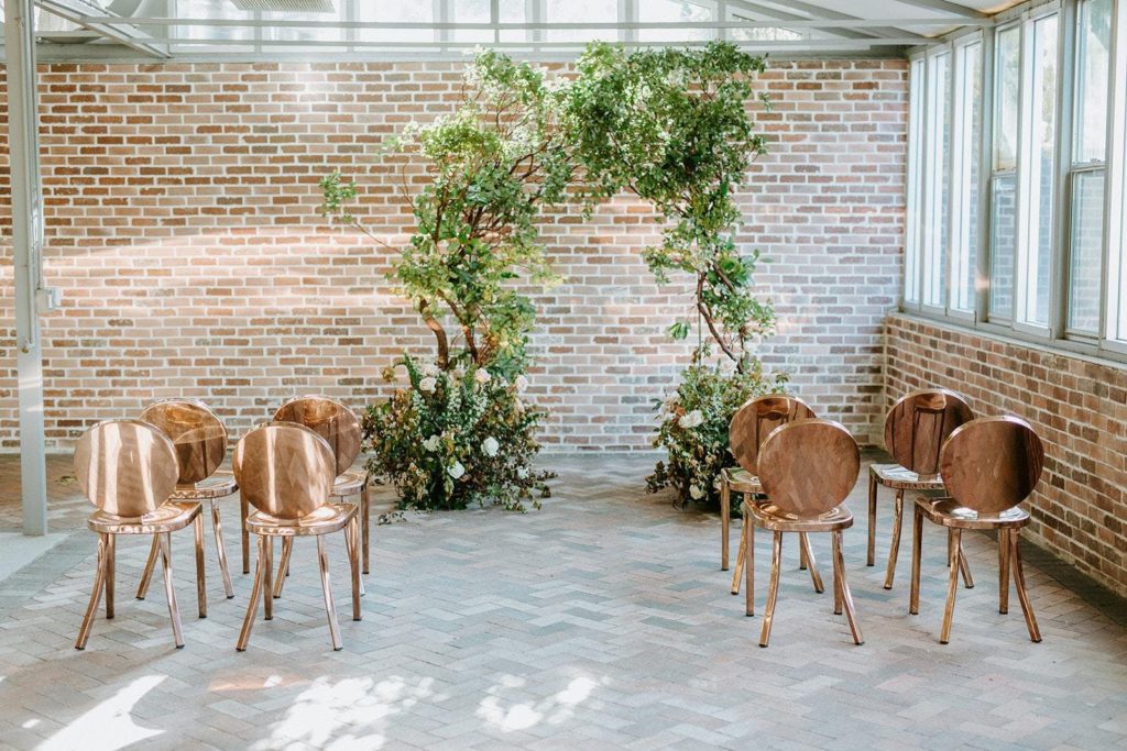 The Stonehurst Wedding Venue | Greenhouse Ceremony